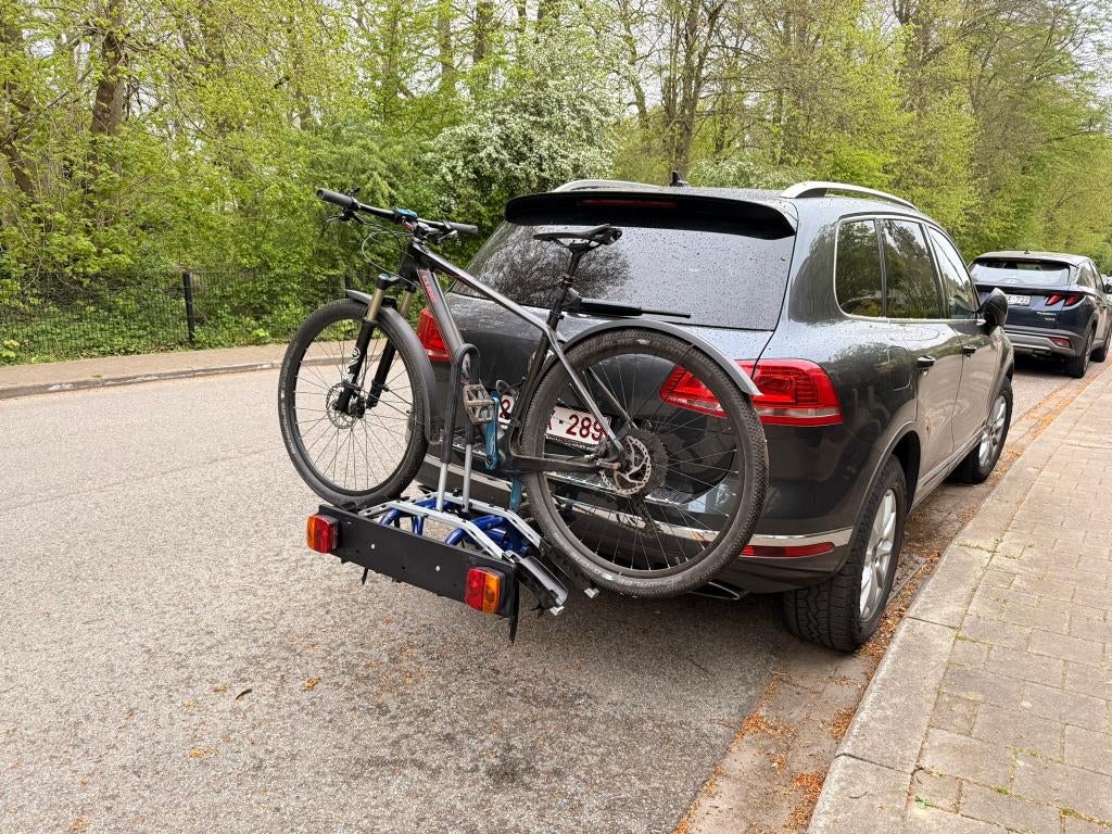 Degelijke Fietsdrager (2 fietsen) - mag weg voor goed bod, Auto diversen, Fietsendragers, Ophalen, Gebruikt, Brede banden, 2 fietsen