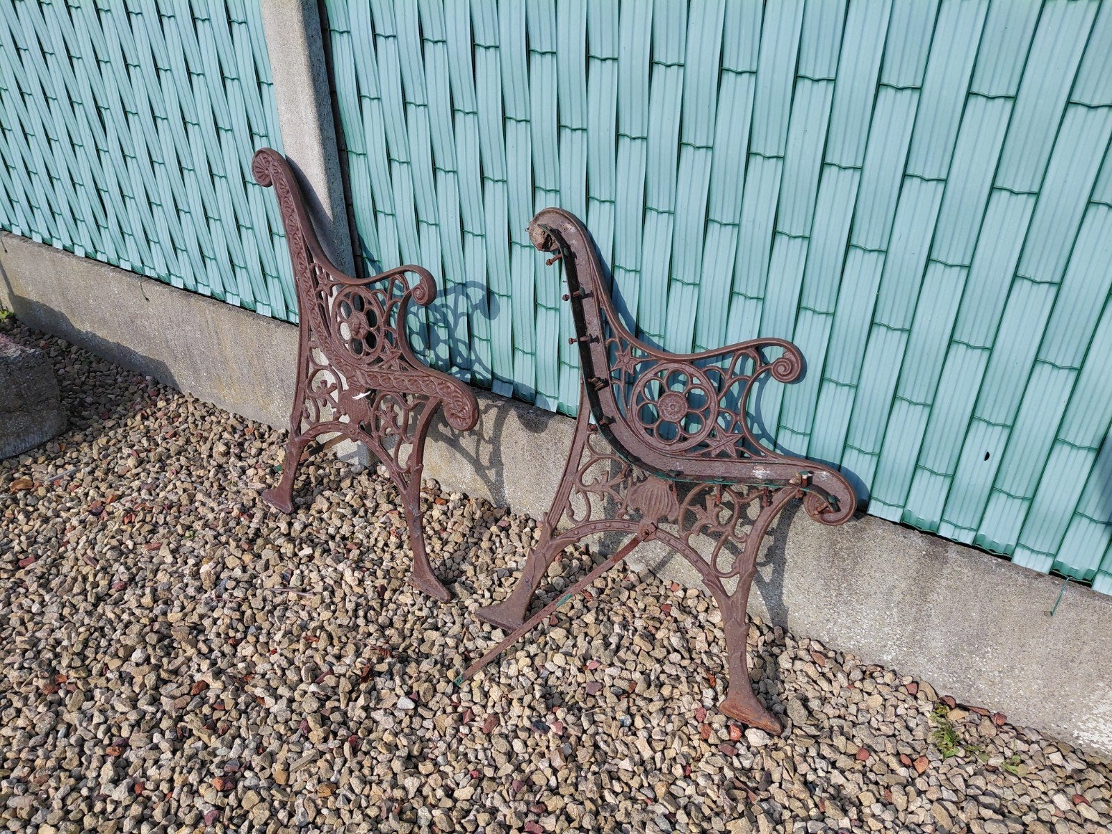 banc de jardin, Enlèvement