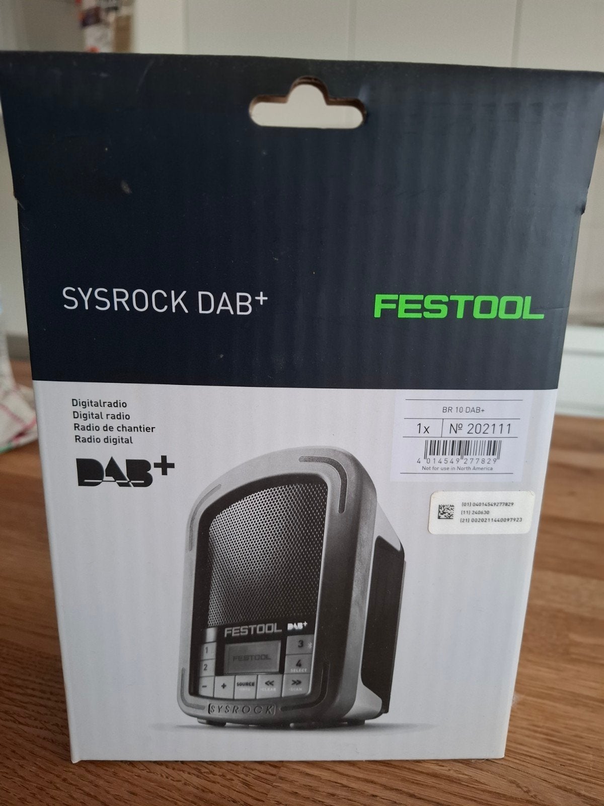 site radio festool, Enlèvement