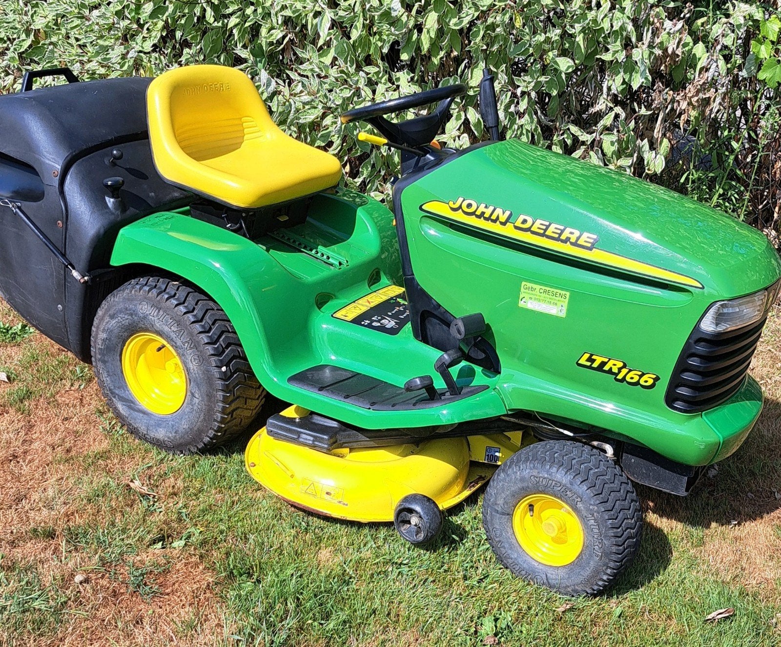 zitmaaier john deere ltr 166 volledig in orde, Ophalen, Zo goed als nieuw, John deere, Elektrische starter