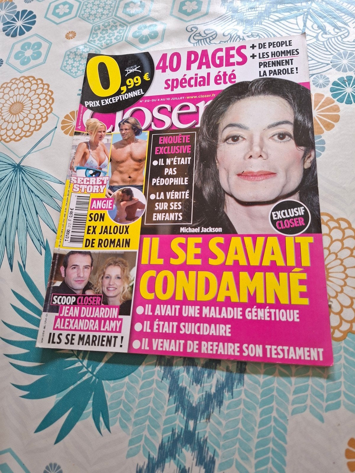 Michael Jackson.   Closer., Livres, Journaux & Revues, Enlèvement ou Envoi