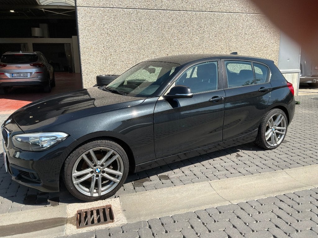 BMW 116 D, Auto's, Euro 6, Zwart, Bedrijf, 1500 cc