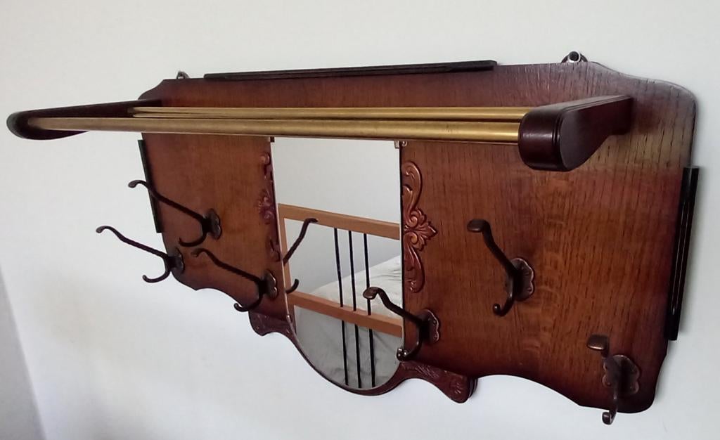 Authentieke wandkapstok, Antiek en Kunst, Ophalen
