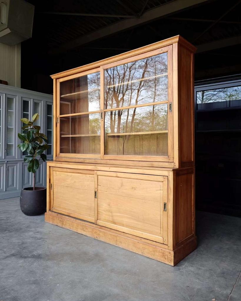 Teak Buffetkast | Ruime Vitrinekast | Winkelkast #5950, Enlèvement ou Envoi