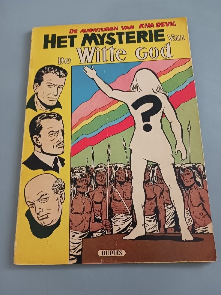 Kim Devil, Mysterie vd Witte God, 1ste druk goede staat, Boeken, Ophalen of Verzenden, Gelezen