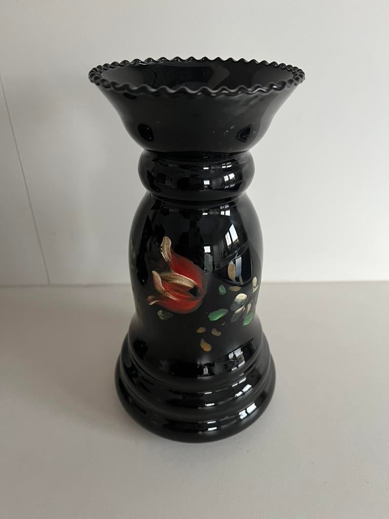 Zwarte vaas (20 cm) van de jaren 1920 - 1930, Enlèvement ou Envoi