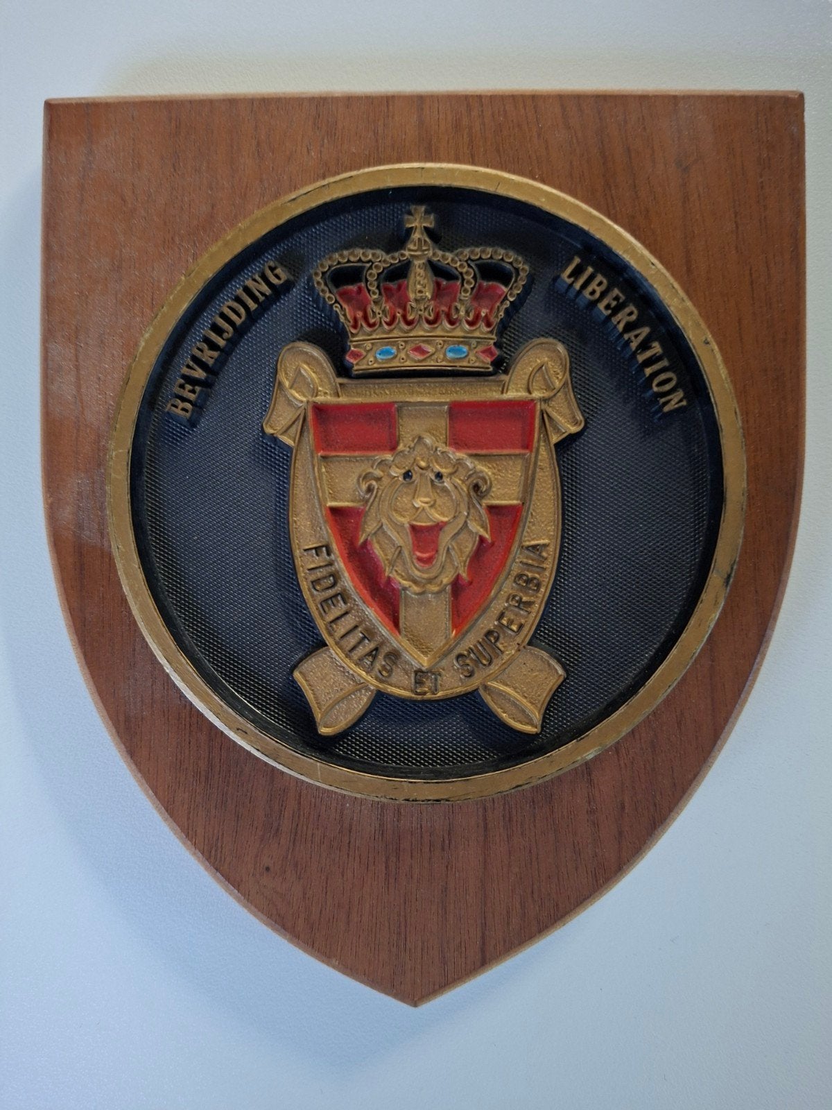 Schildje Brigade Piron, Verzamelen, Militaria | Algemeen, Ophalen of Verzenden