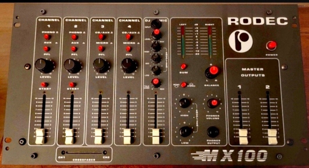 New MX100 Rodec, Ophalen, Nieuw, Minder dan 5 kanalen, Microfooningang