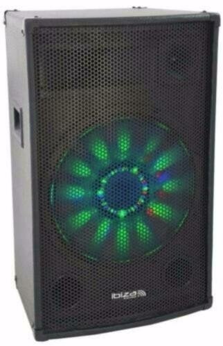 Ibiza X-LED10 Speaker met RGB Led, Ophalen of Verzenden, Nieuw, Overige typen