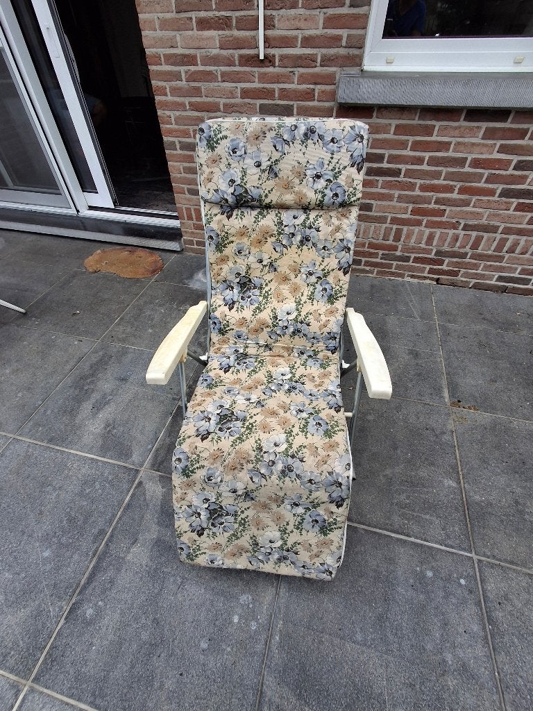Fauteuil Relax, Maison & Meubles, Enlèvement, Utilisé, Métal
