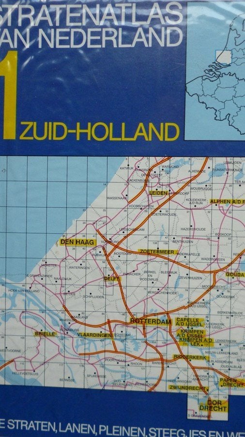 Boeken Straten Atlas Nederland en Duitsland, Livres, Enlèvement, Neuf, Pays-Bas