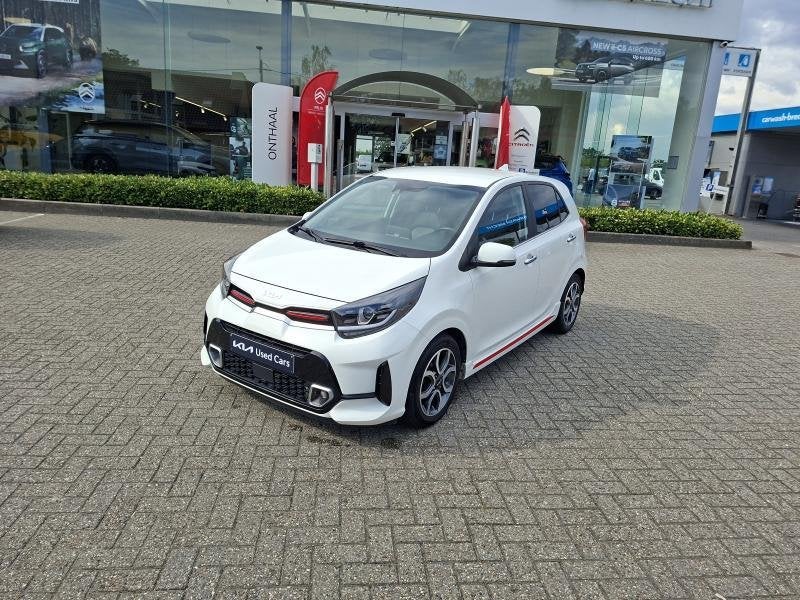 Kia Picanto gt line garantie tot 2029, Autos, 1197 cm³, Euro 6, Boîte manuelle, Noir