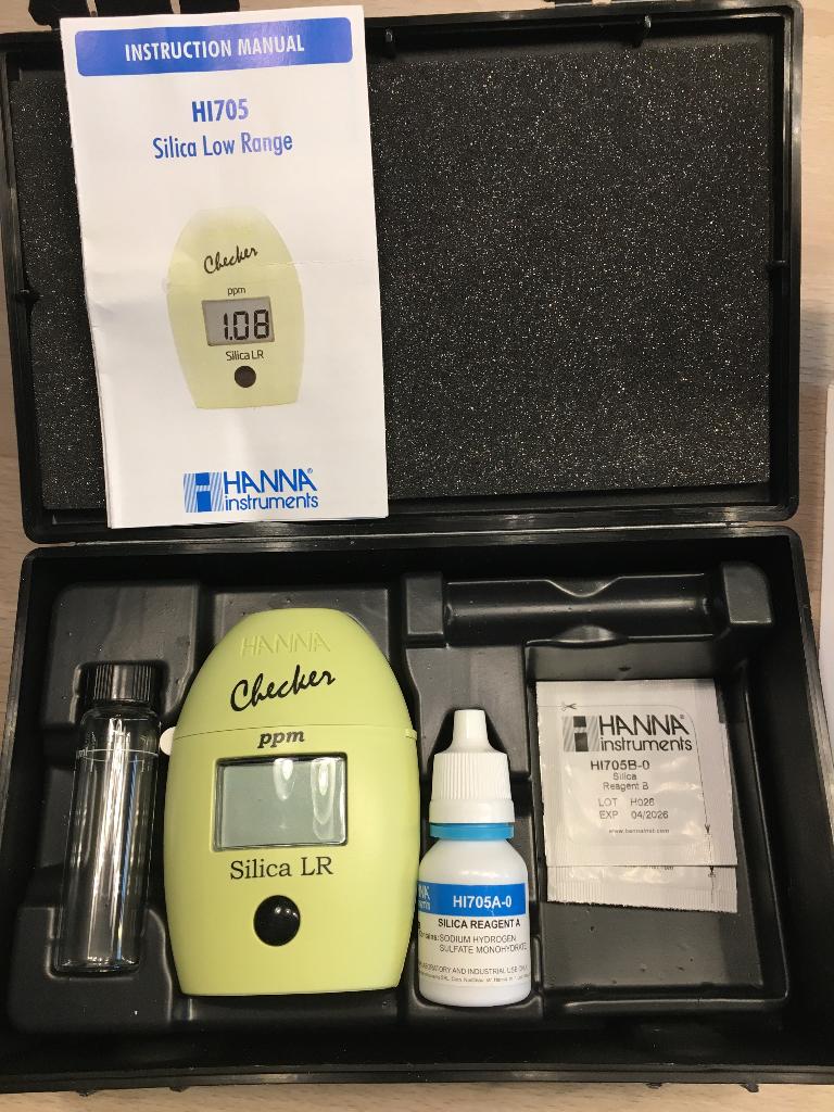 Hanna Checker HC silice LR 0.00 to 2.00 ppm, Ophalen, Zo goed als nieuw, Overige typen