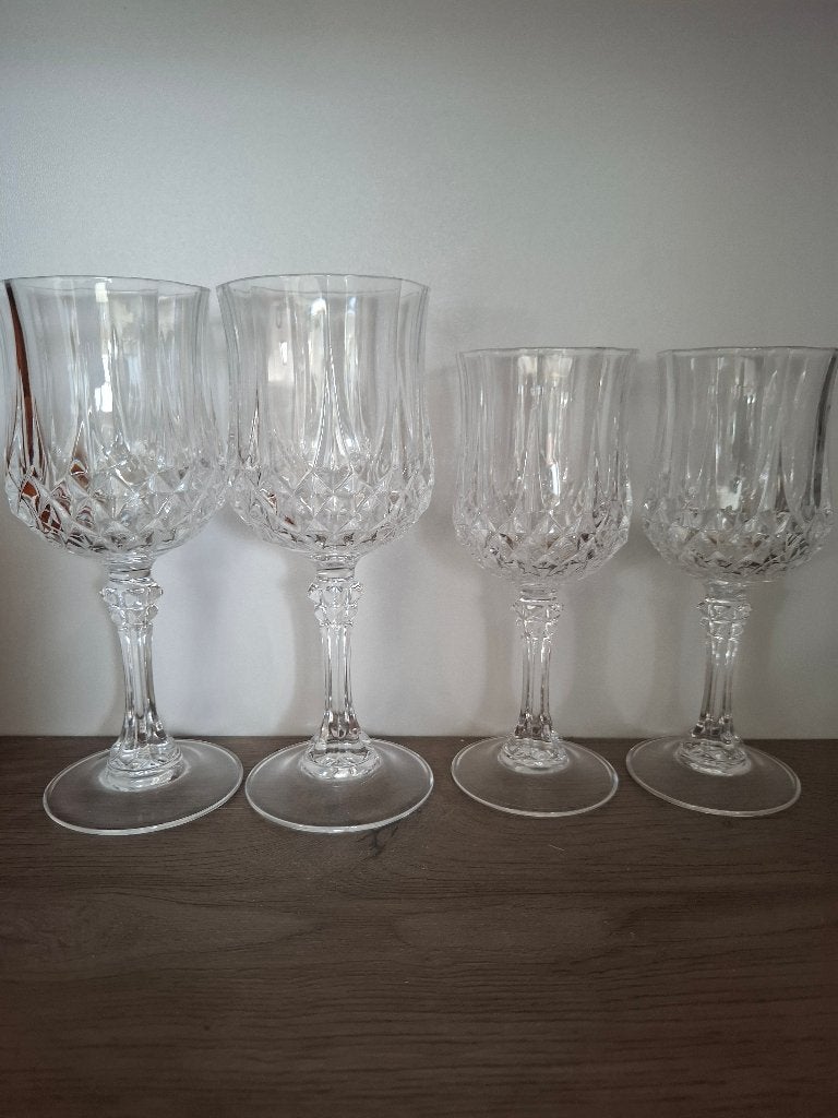 kristal witte wijn/portoglazen, Antiek en Kunst, Ophalen