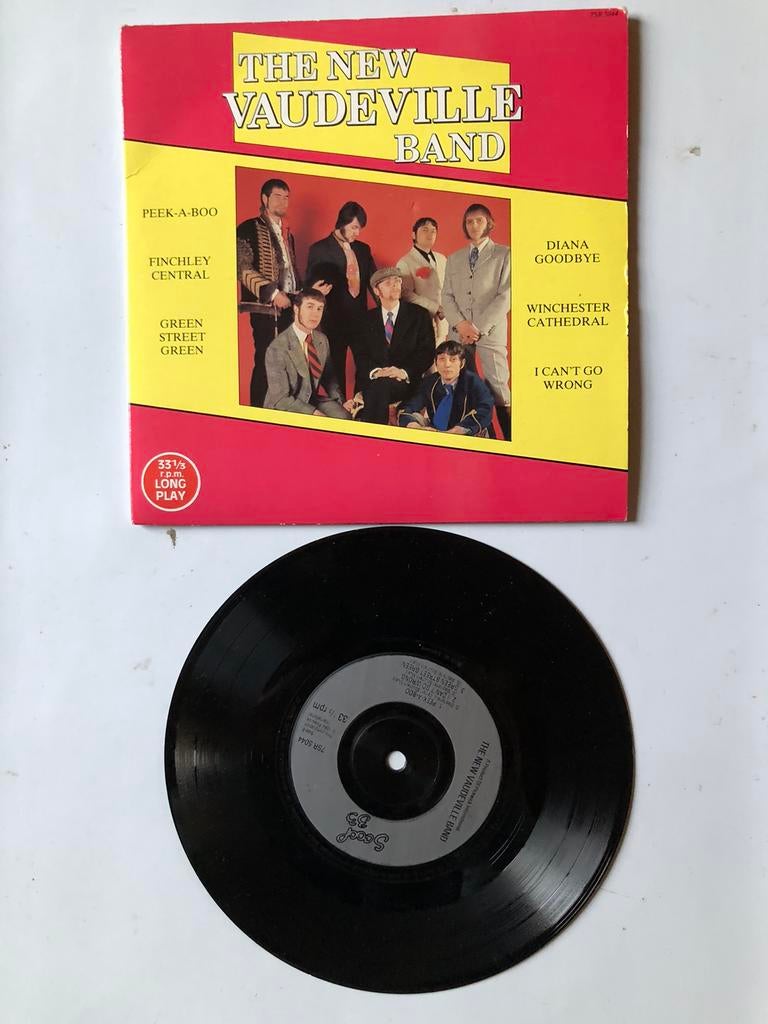 New Vaudeville Band: Winchester cathedral ( mini LP; mint), Verzenden, Zo goed als nieuw