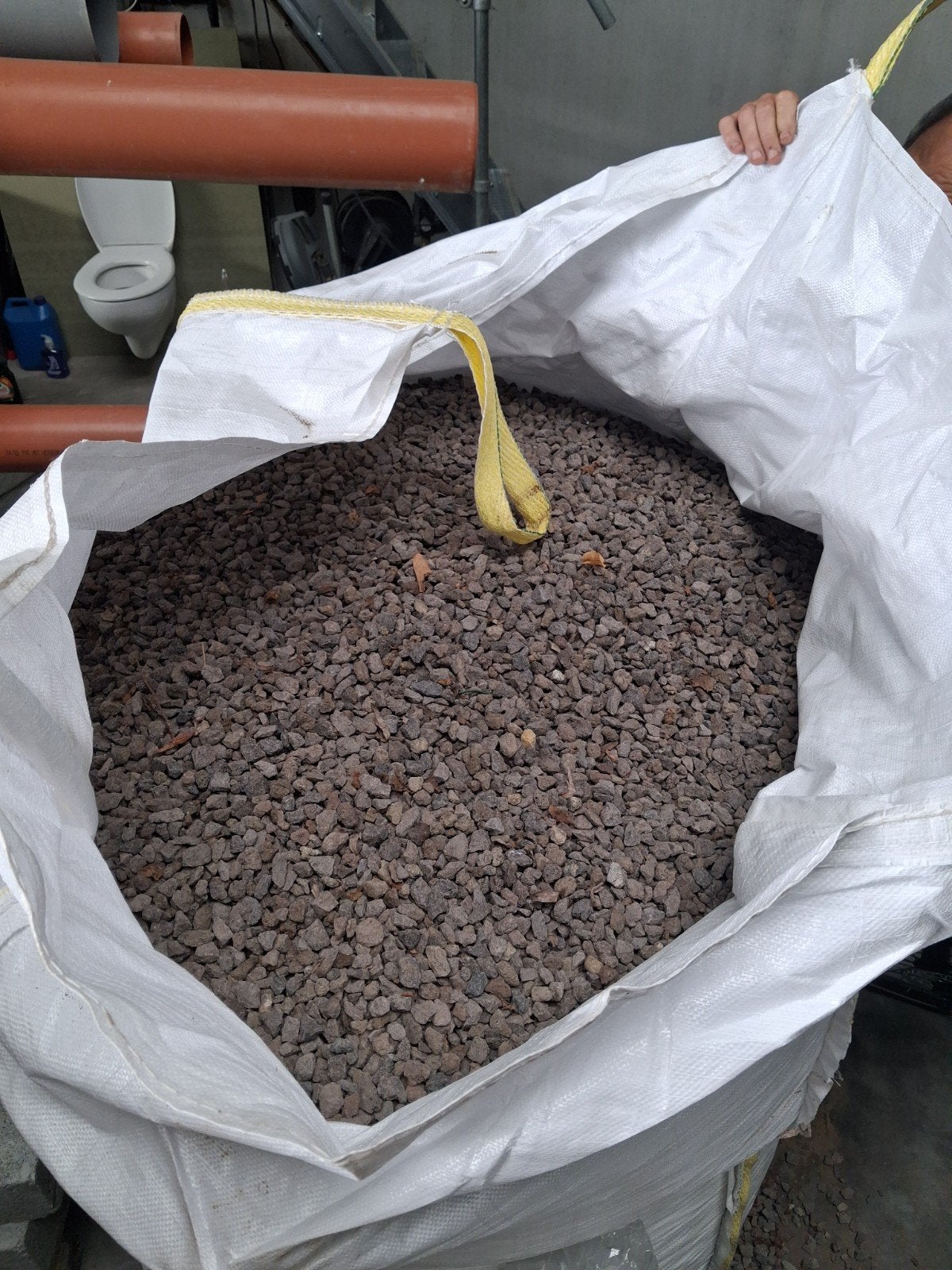 lava grind bruin, Tuin en Terras, Ophalen of Verzenden, Bruin, Lava, Grind