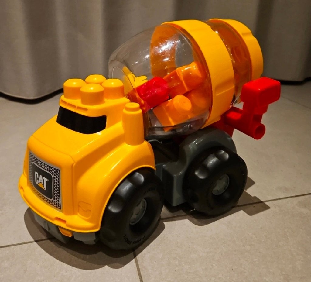 Megabloks cement truck, Ophalen, Zo goed als nieuw, Megabloks