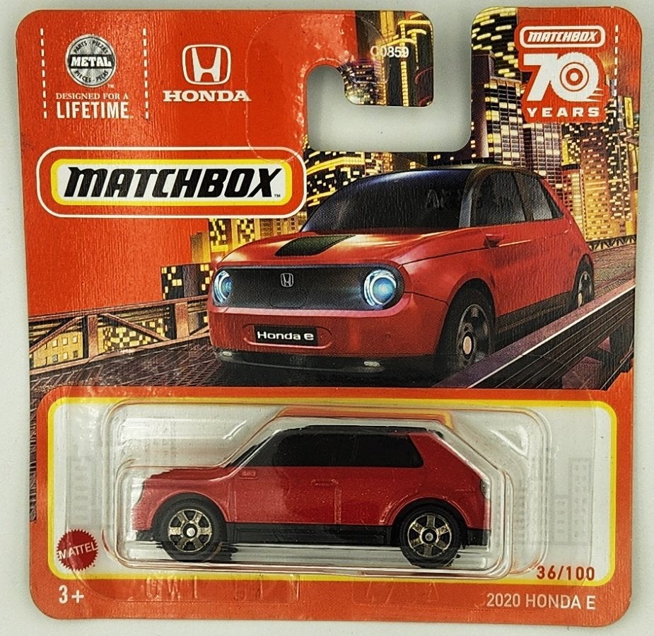 Matchbox - 2020 Honda-E - HLC92 - 1:64, Neuf, 333 Continental Boulevard, El Segundo, CA 90245, United States, Service.mattel.com