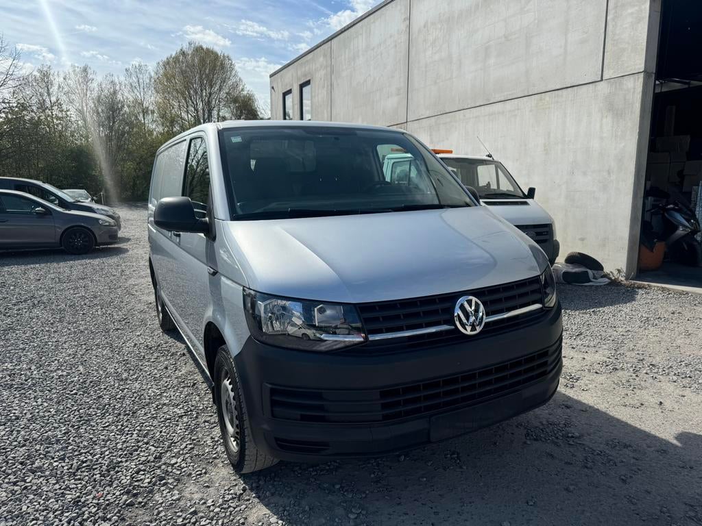 VOLKSWAGEN TRANSPORTER, Autos, Argent ou Gris, Entreprise, 3 places, Noir