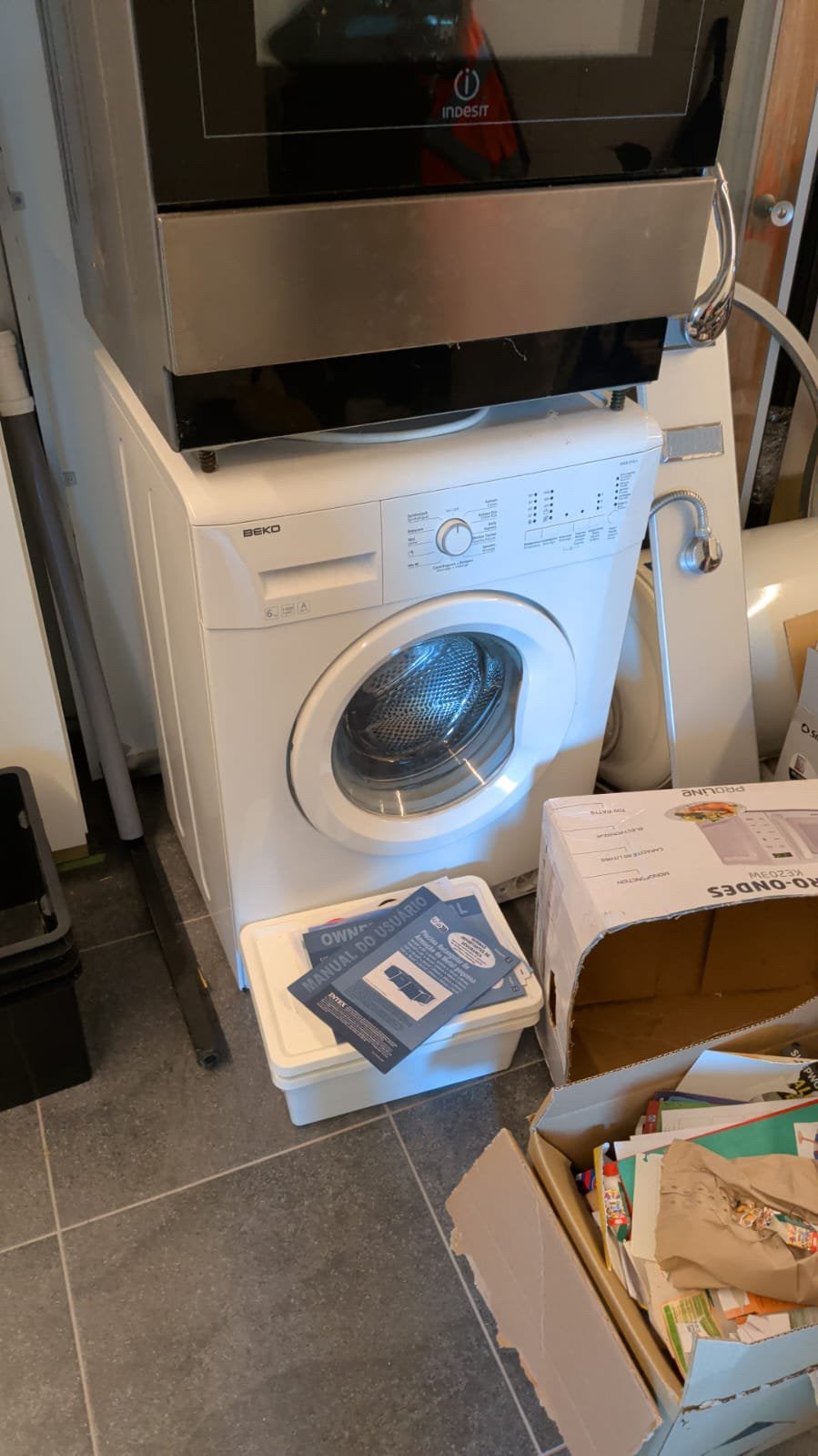 Wasmachine Beko, Ophalen, Gebruikt, Bovenlader, Energieklasse A of zuiniger