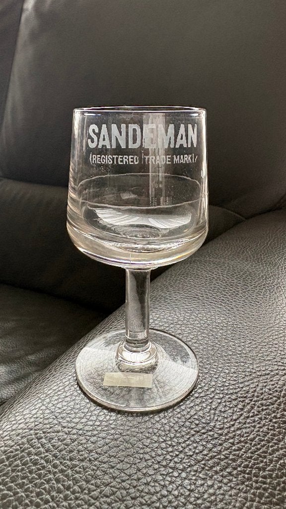 Verre à porto au levain Sandeman, Collections, Enlèvement ou Envoi, Comme neuf, Verre ou Verres, Autres marques