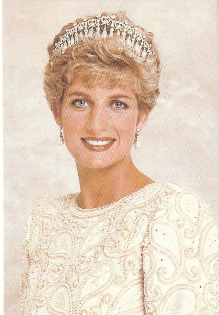 Carte de prière de la princesse Diana, Envoi