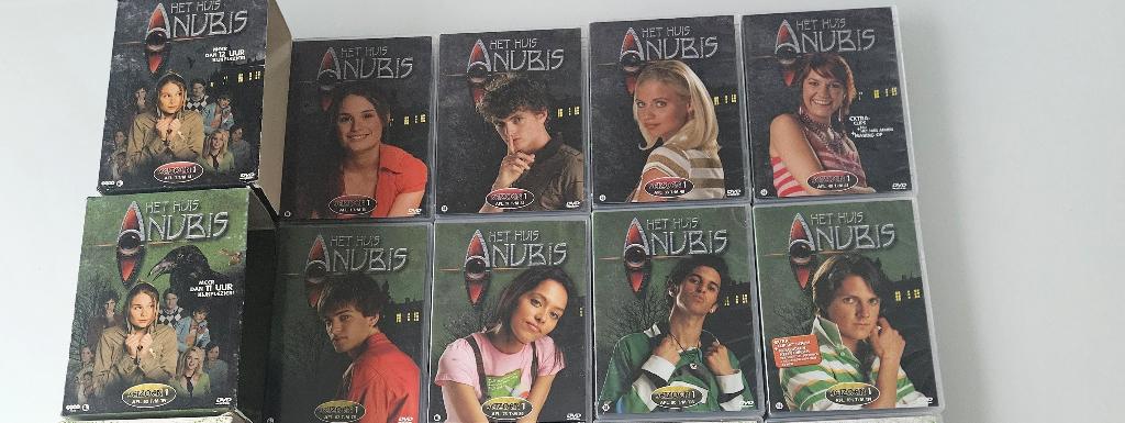 Het huis Anubis seiz 1+Vijf magische zwaard 1 , 3 films, Ophalen of Verzenden