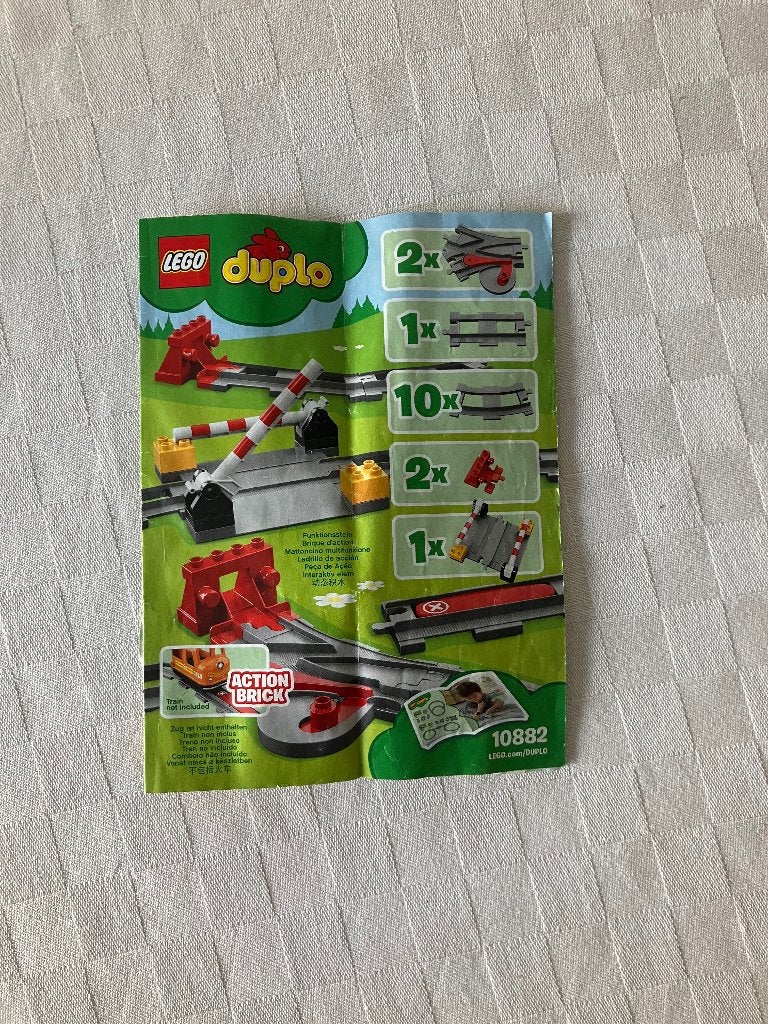 Lego duplo trein, Kinderen en Baby's, Ophalen, Overige thema's, Inclusief instructies, Zo goed als nieuw