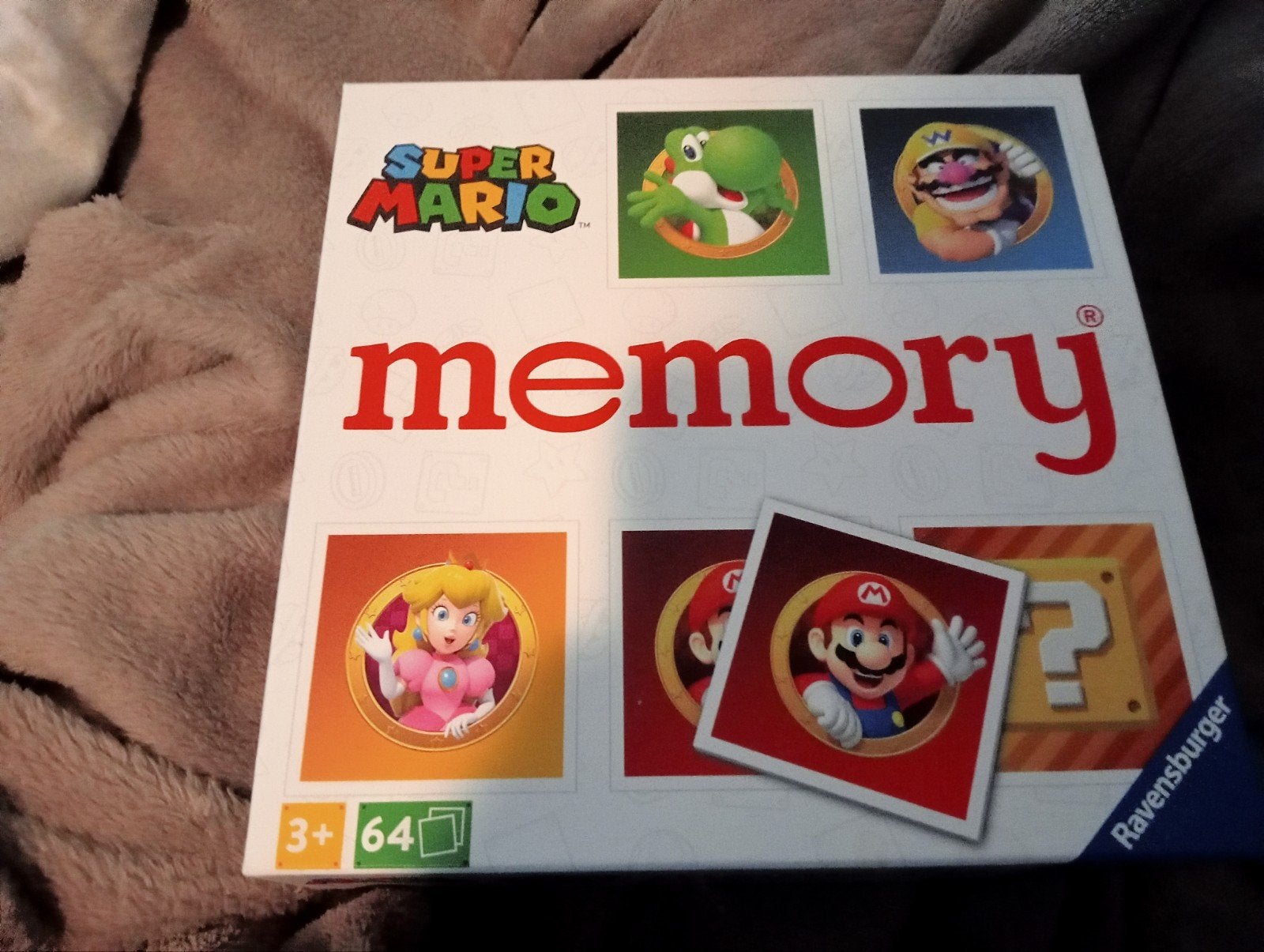 memo super mario, Ophalen, Zo goed als nieuw