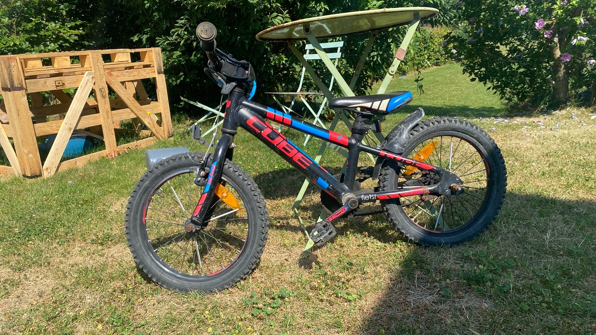 Cube 16 inch kinderfiets, Ophalen, Zo goed als nieuw
