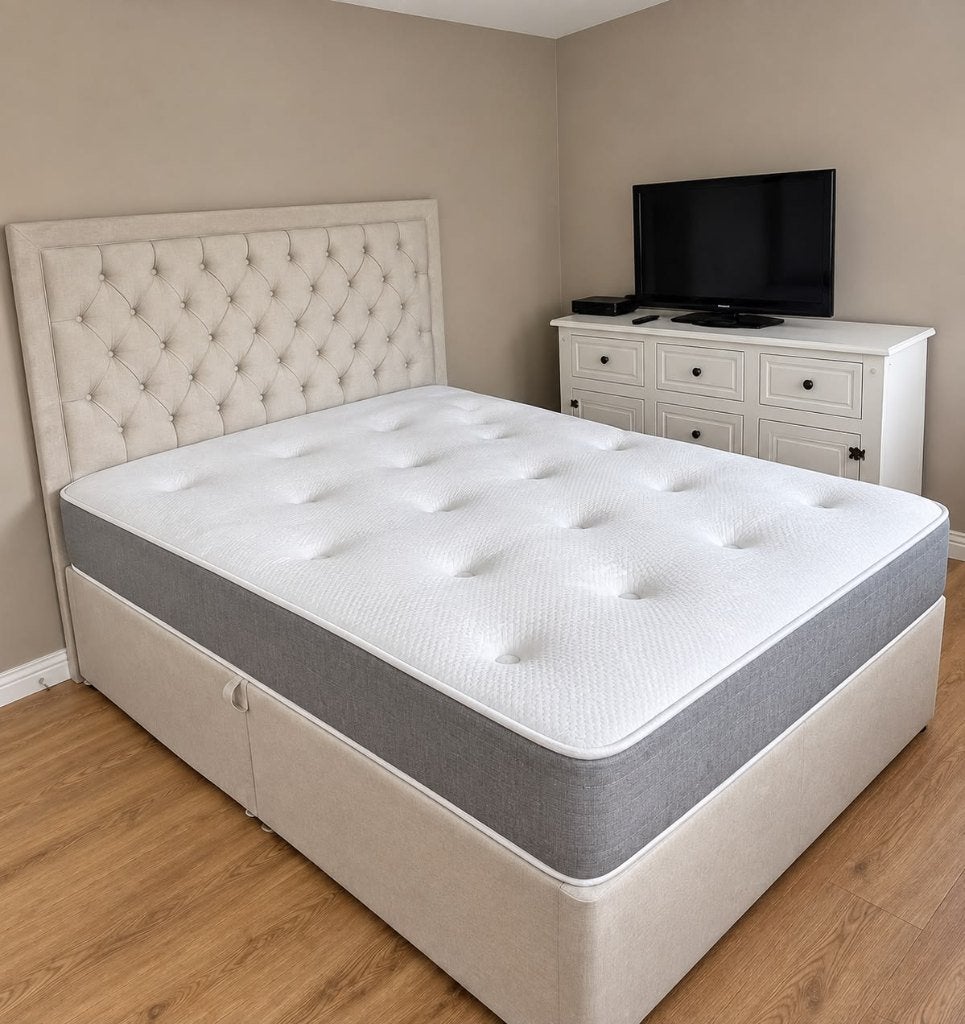 Nouveau lit + matelas - Prix compétitif - Toutes tailles, Envoi, Neuf, Deux personnes, Autres couleurs