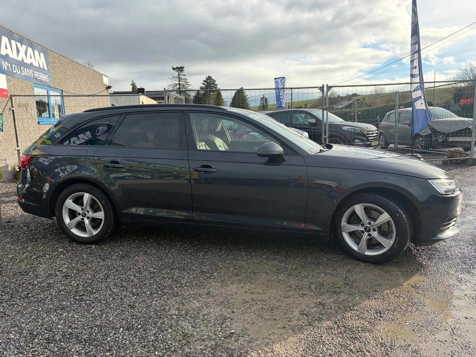 Audi A4 (bj 2019, automaat), Auto's, Automaat, Gebruikt, A4, Zwart