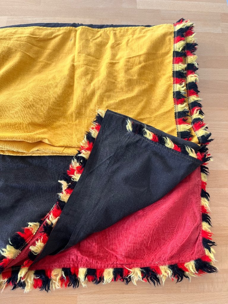 oude Belgische vlag, Ophalen