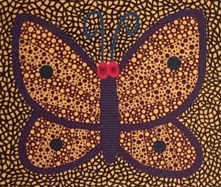 Yayoi Kusama : lithographie 40 par 50. Vendue encadrée, Enlèvement ou Envoi, Lithographie