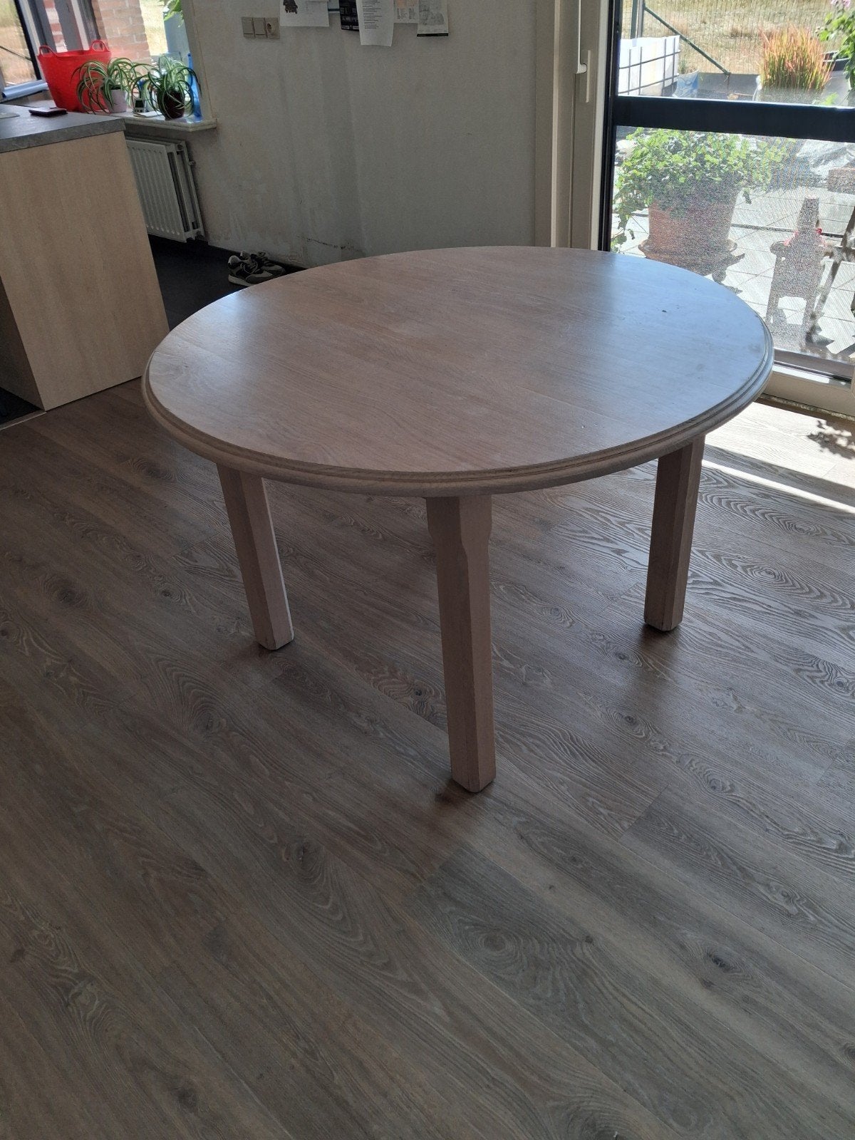 Keukentafel, Ophalen
