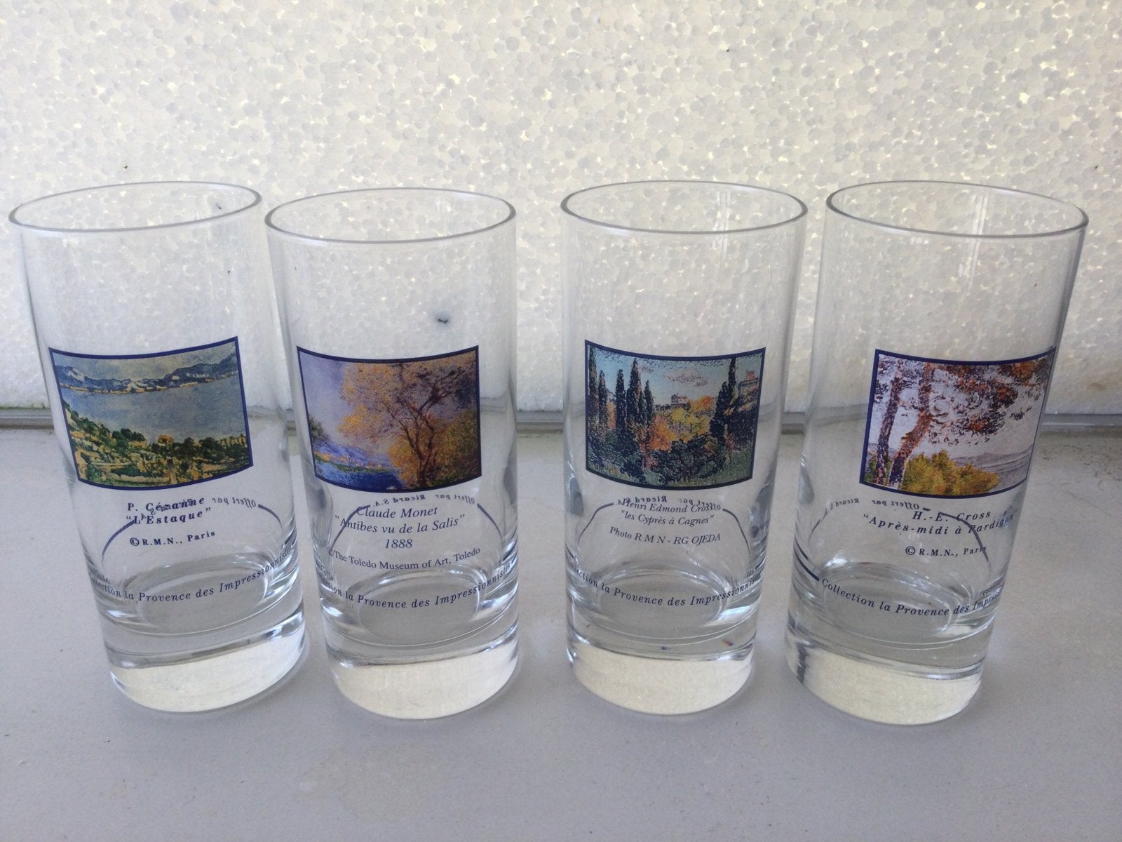 Ricard glazen, Verzamelen, Glas en Drinkglazen, Ophalen of Verzenden