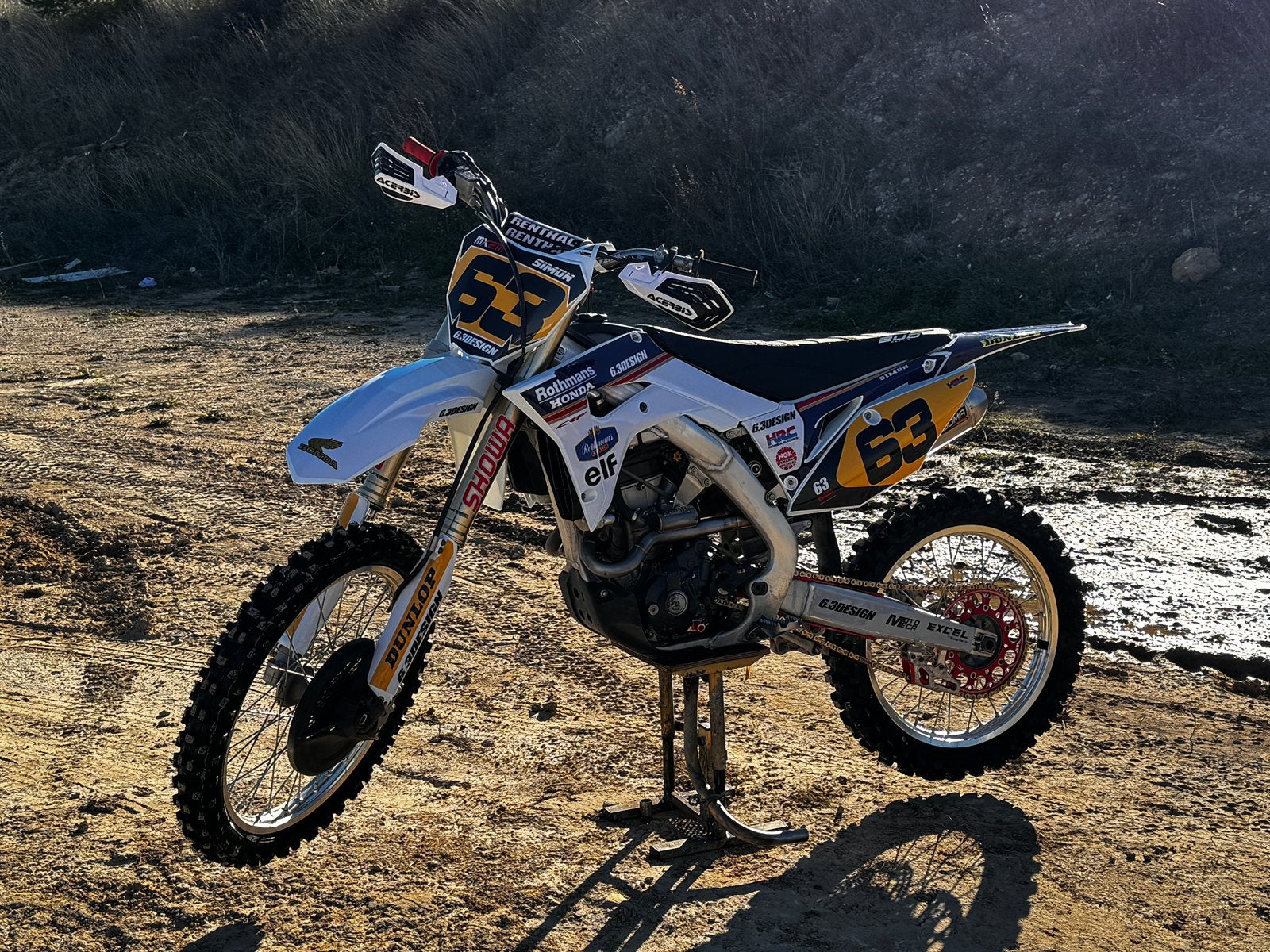 HONDA CRF 250R – 2018 – MOTEUR REFAIT, Ophalen, Gebruikt, 250 cc, Honda
