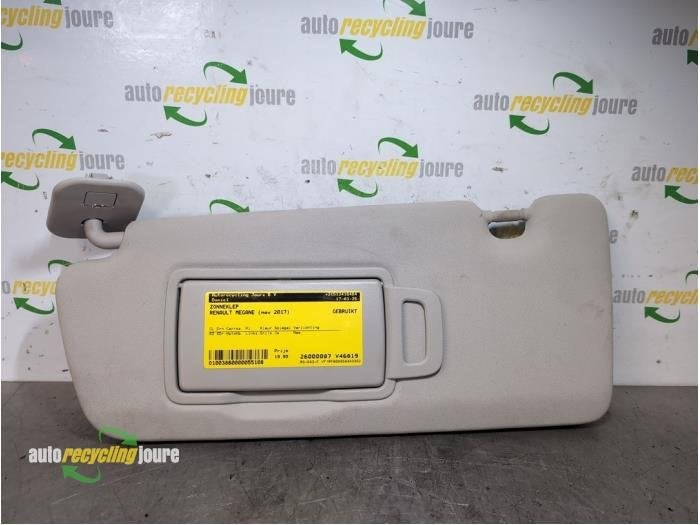 Pare-soleil d'un Renault Megane, -, Renault, -, 3 mois de garantie