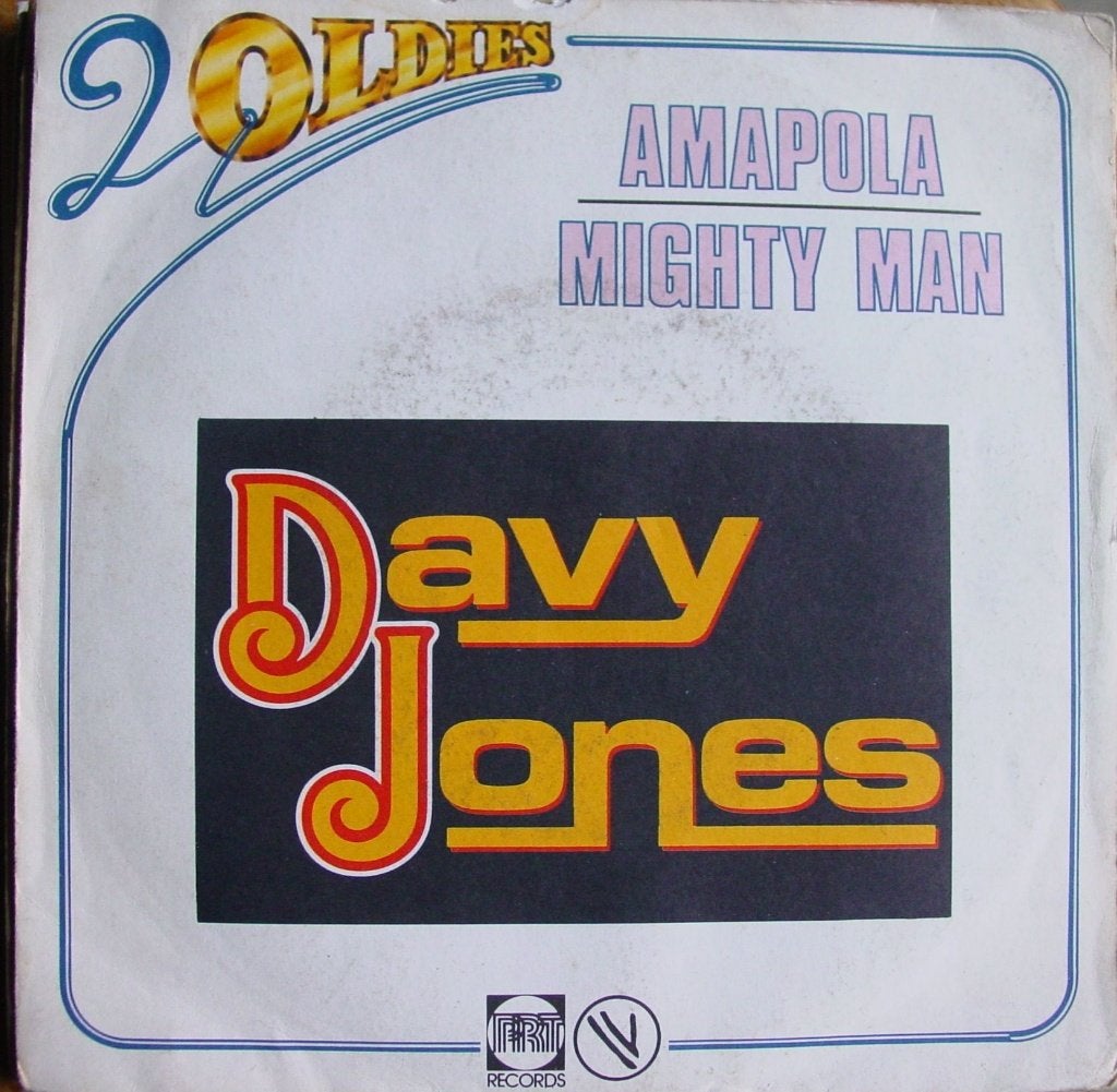 45T 7INCH VINYL SINGLE DAVY JONES, CD & DVD, Vinyles Singles, Enlèvement ou Envoi, Single