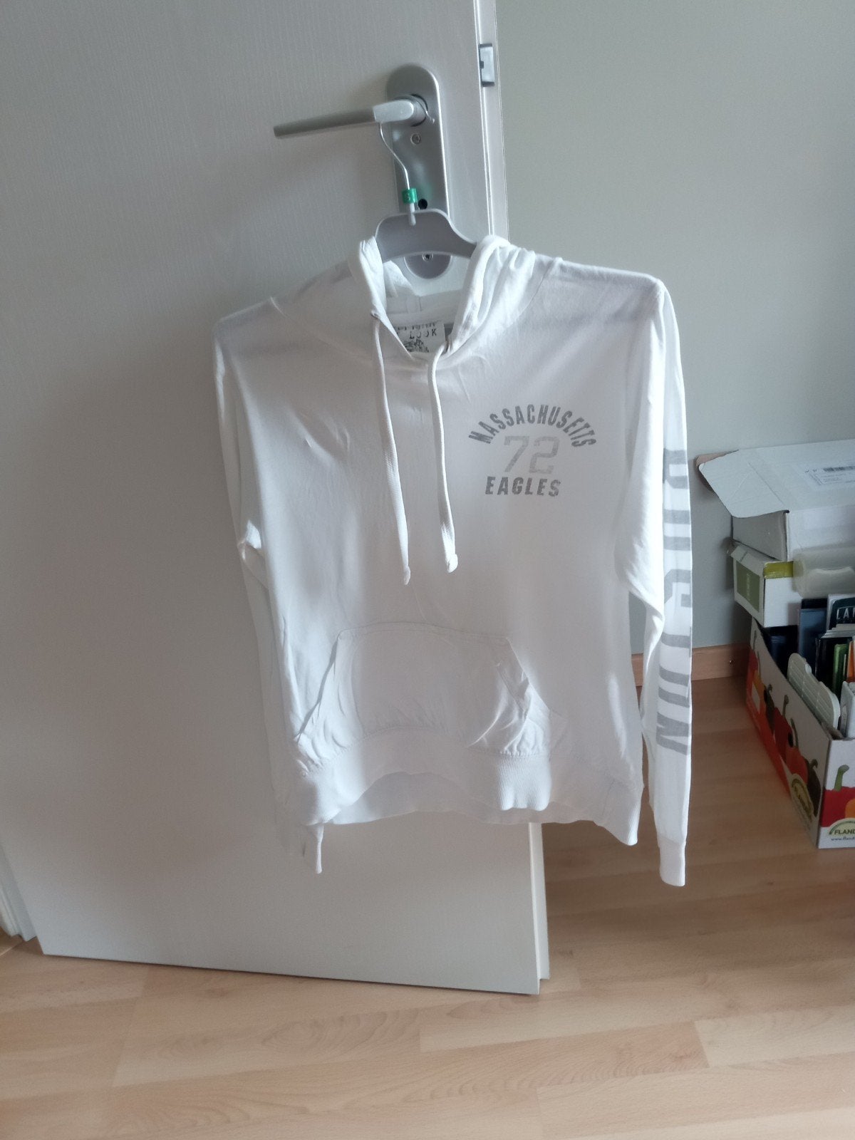 av blouse polo blanc taille 38avec poches devant, Taille 38/40 (M), Enlèvement ou Envoi, Porté, Blanc