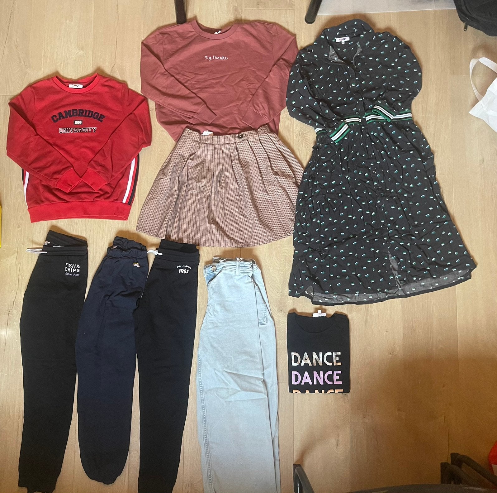 Grote JBC bundel met winter/herfts kleren - maat 158, Ophalen of Verzenden, Gebruikt, Meisje, Trui of Vest