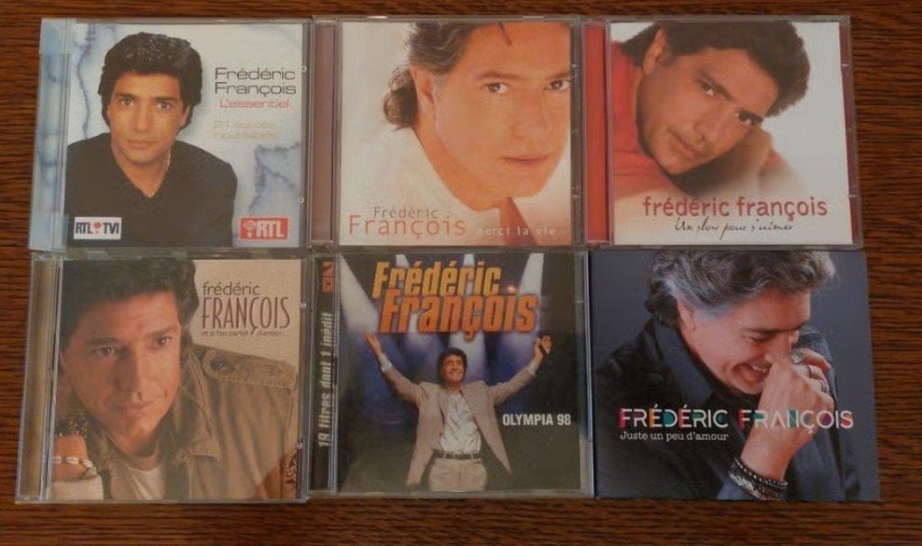 6 CD Frédéric François, Enlèvement ou Envoi, Comme neuf