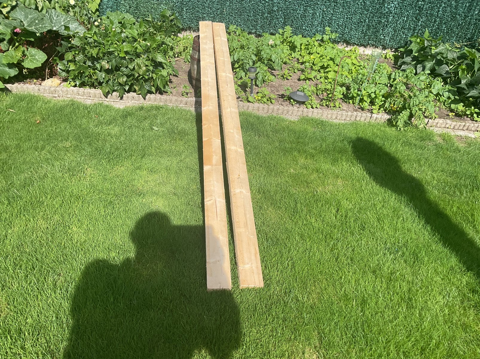 PLANKEN en BALKEN, Bricolage & Construction, Planche, 200 à 250 cm, Comme neuf, Enlèvement
