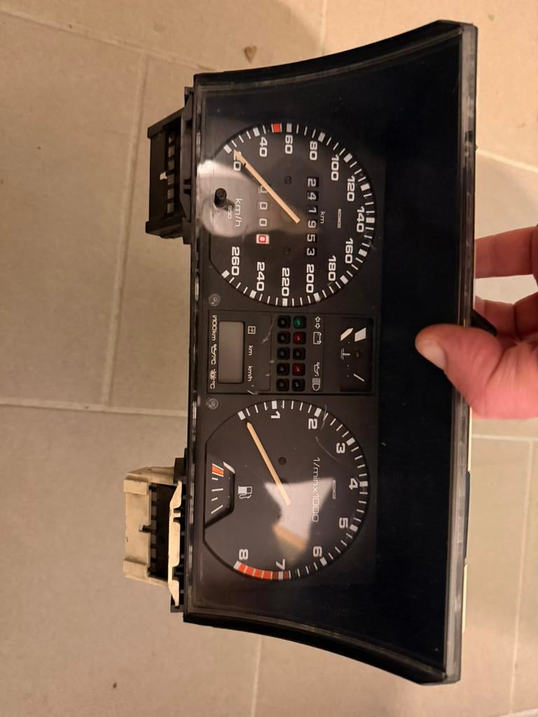 Compteur Golf 2 GTI 16V 16S vw 8000 KR, Enlèvement ou Envoi, Utilisé, Analogique, Autres types