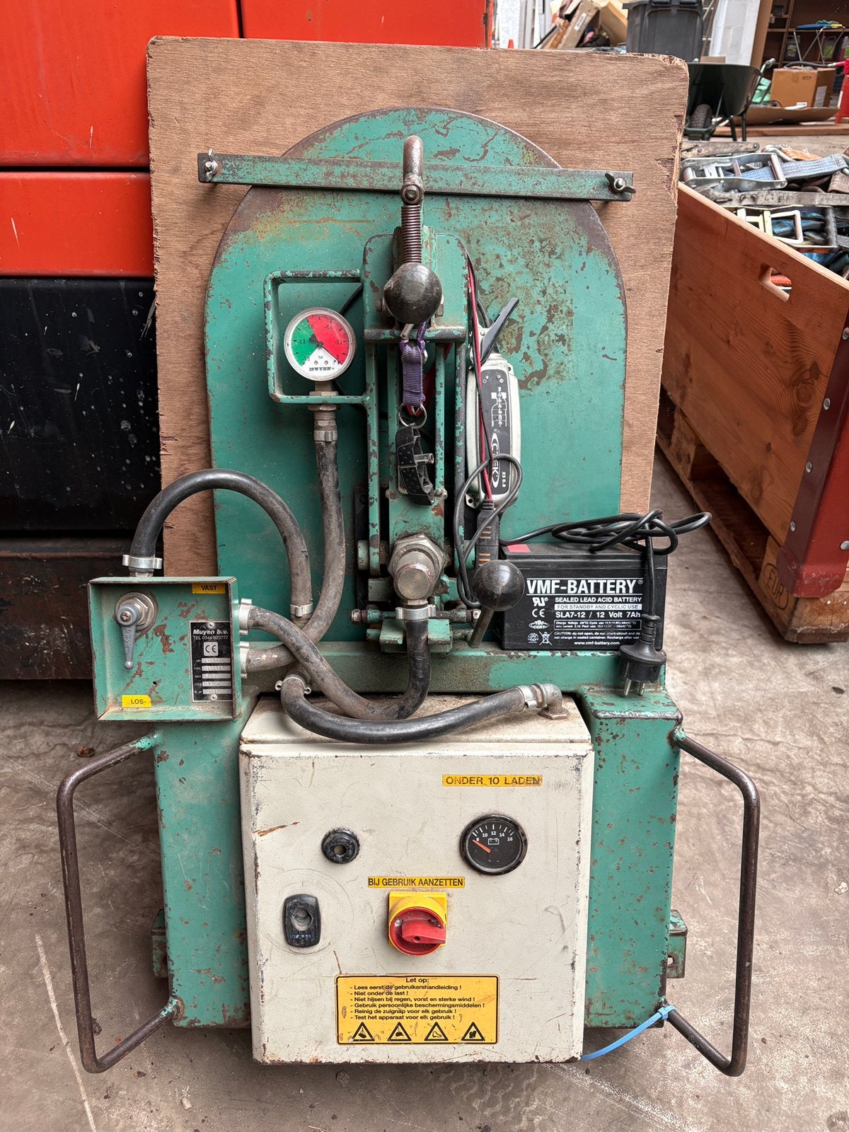 Glaszuiger muyen max 500 kg, Ophalen of Verzenden, Gebruikt