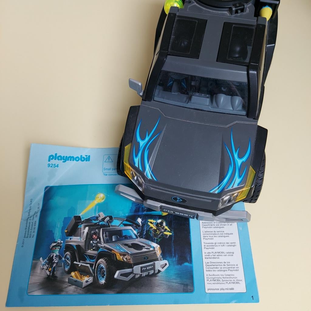 Playmobil Les agents espions - Le drone (9254), Enlèvement, Utilisé, Ensemble complet