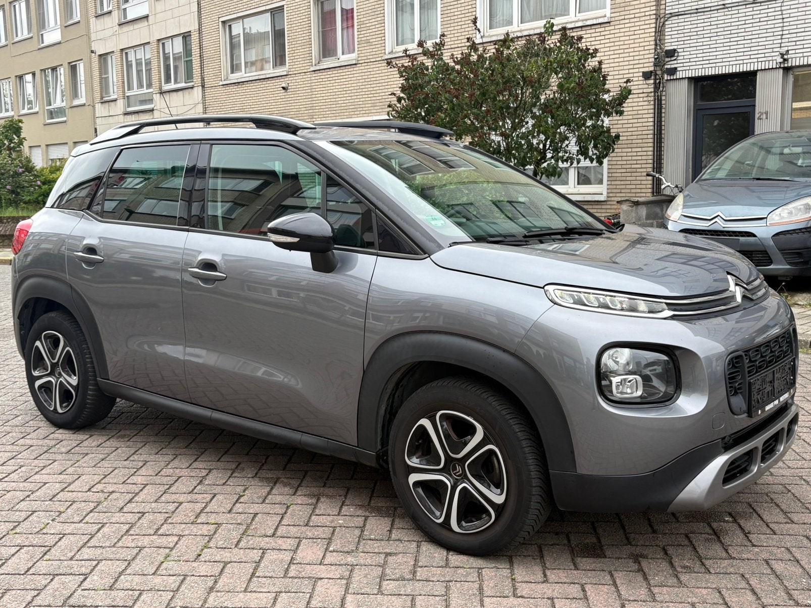 Citroen c3 aircross 1.2 Benzine 2017, Autos, Argent ou Gris, Achat, Euro 6, Entreprise