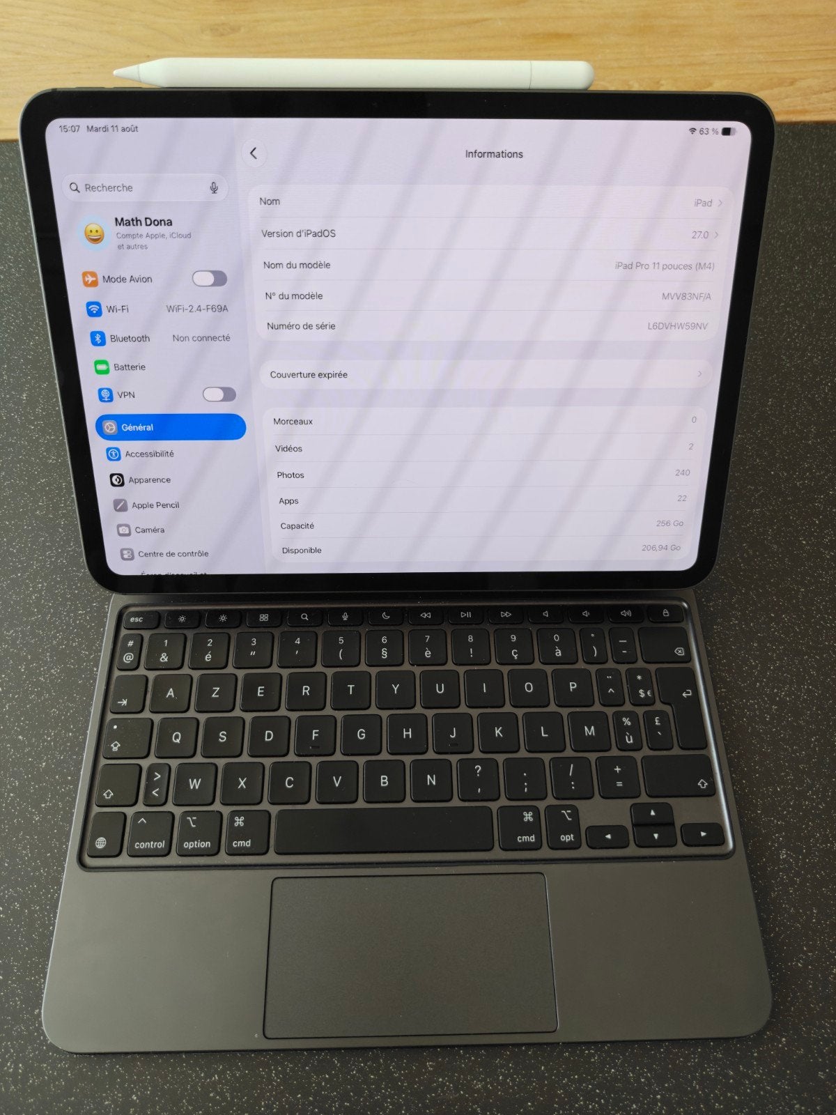 IPad Pro M4 - Pack, Informatique & Logiciels, Apple iPad Tablettes, Enlèvement ou Envoi, 11 pouces, Comme neuf, Apple iPad Pro