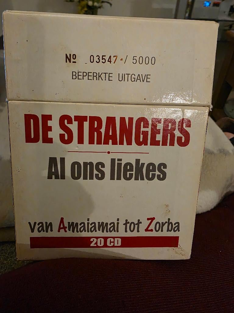 The Strangers met - Al ons Liekes - CD Box, Cd's en Dvd's, Ophalen, Zo goed als nieuw, Levenslied of Smartlap