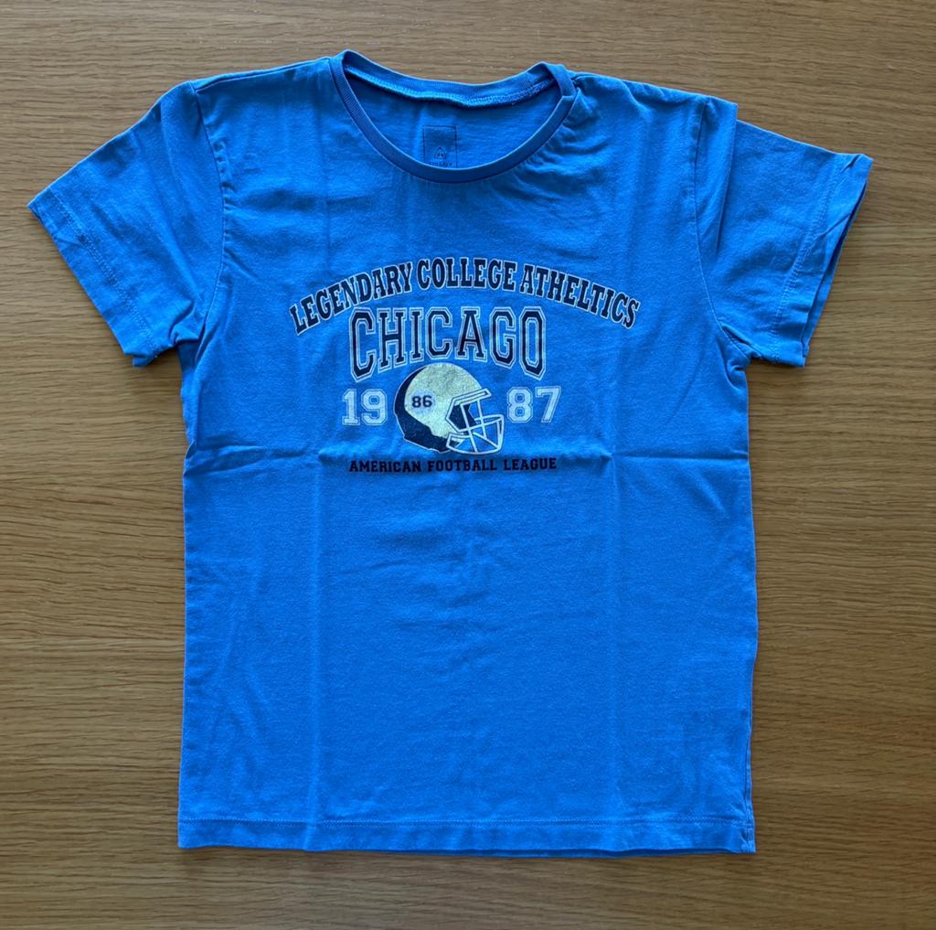 T-shirt bleu clair FIREFLY - 10 ans - 2€, Enlèvement ou Envoi, Comme neuf, Garçon